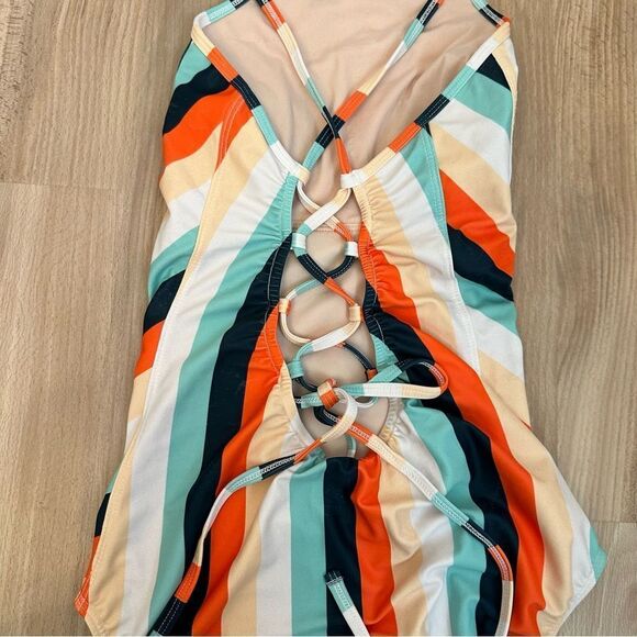 Albion The Gigi One Piece Striped Swimsuit - Picture 4 of 9